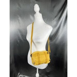 Fjallraven Kanken Crossbody Pocket Bag Yellow Small Sling Backpack Swedish Flag